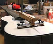guitar making shop production
